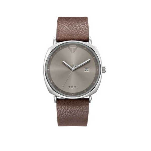 Veile Studios Men's Watch Minimalist Fashion Sports Calendar Leather Casual Quartz Wristwatch Watches