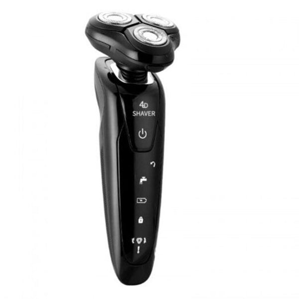 Mens 4D Electric Shaver Rechargeable Razor For Shaving Machine Face Care Black Men's Shavers