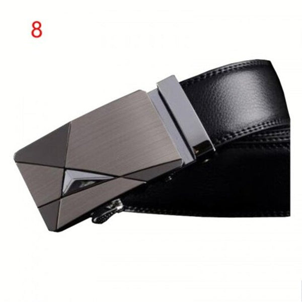 Mens Belt Pu Iron Buckle Youth 6036 8 110Cm Belts