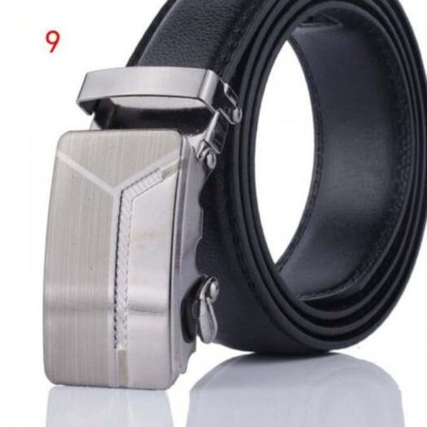 Mens Belt Pu Iron Buckle Youth 6036 8 110Cm Belts