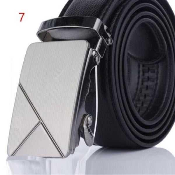 Mens Belt Pu Iron Buckle Youth 6036 8 110Cm Belts