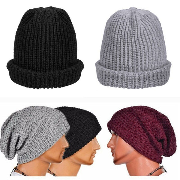 Mens Winter Hat Warm Beige Hats