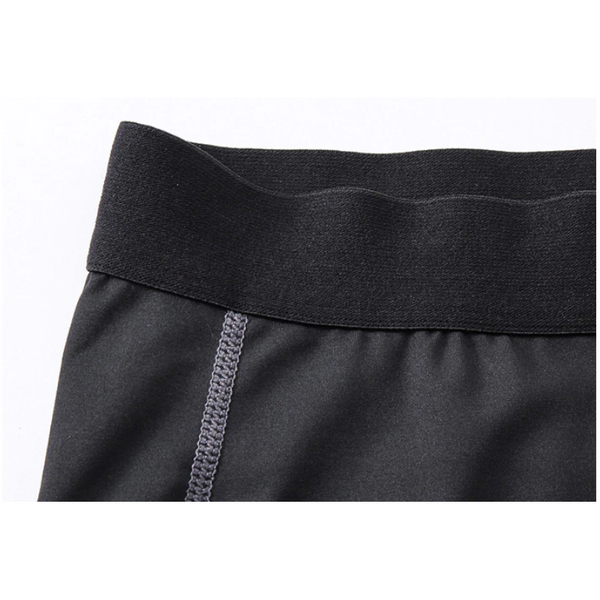 Men's Compression Pants Cool Dry Workout Tights Grey Compression & Base Layers