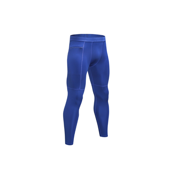Men's Compression Pants Pocket Baselayer Cool Dry Ankle Leggings Active Tights Compression & Base Layers
