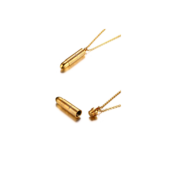 Veile Studios Men's Engraved English Lord's Prayer Stainless Steel Cross Pendant Gold Pendants