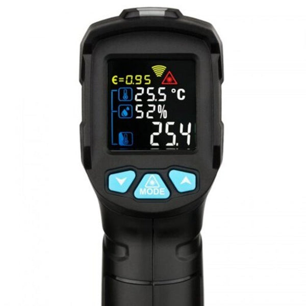 Temperature Gun Ir01c Handheld Infrared Thermometer Black Not For Human Temperature.
