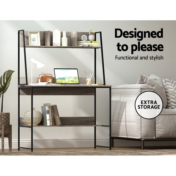 Artiss Computer Desk Office Desks Study Table Workstation Bookshelf Storage Home Office Desks