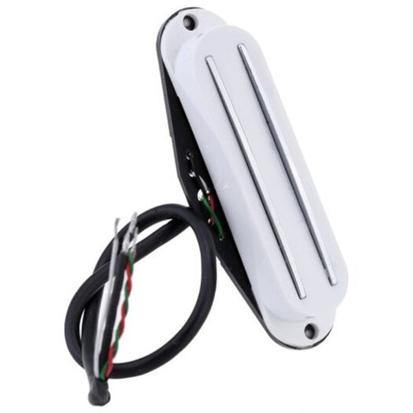 Metal Dual Track Light Electric Guitar Pickup Silver Guitar Parts