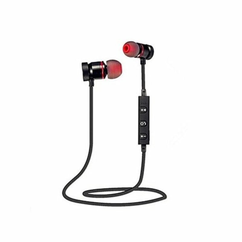 Metal Sports Bluetooth Headphone Wireless Earphone Black Headsets