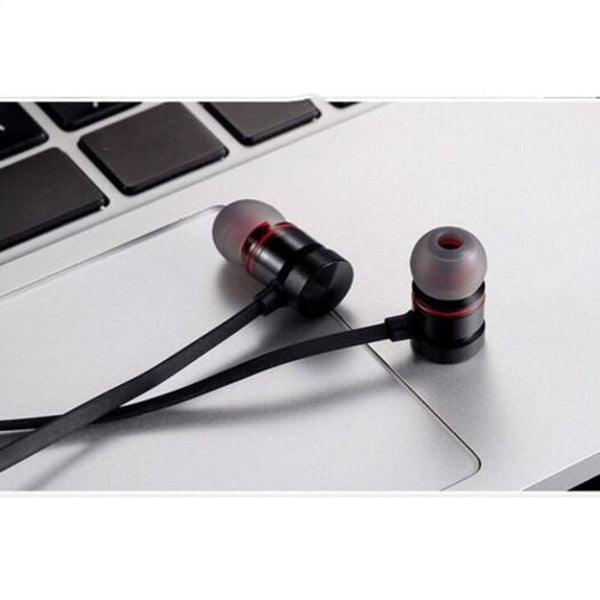 Metal Sports Bluetooth Headphone Wireless Earphone Black Headsets