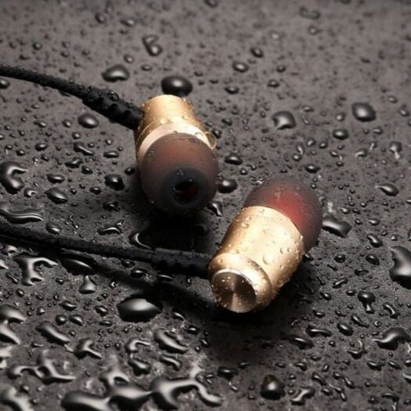 Metal Sports Bluetooth Headphone Wireless Earphone Black Headsets