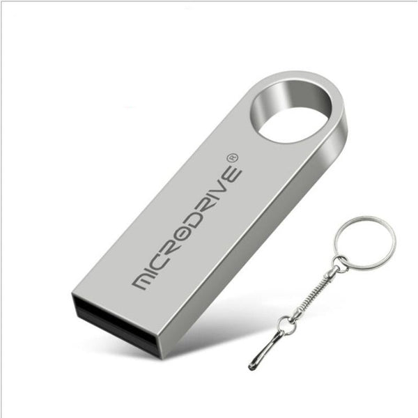 Metal Usb Flash Drive 64Gb Key Chain Pen Can Do Customized Logo Stick Real Capacity Usb Flash Drives