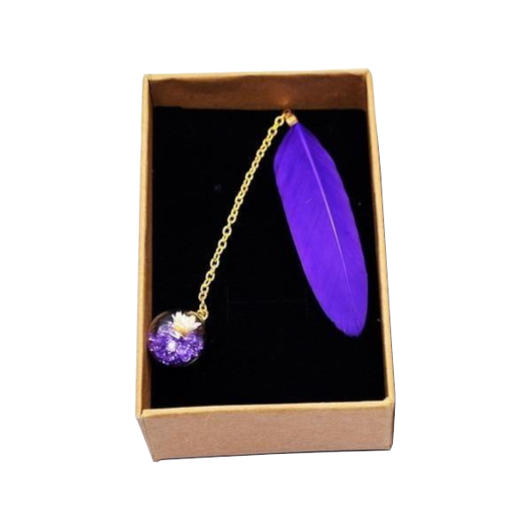 Metal Feather Retro Bookmark Bookmarks