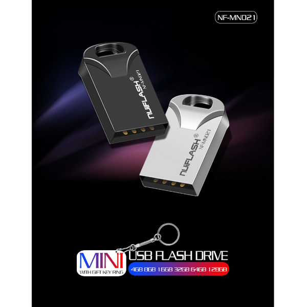 Metal Pendrive 32Gb 64Gb Usb Flash 8Gb 16Gb Stick 128Gb Disk Key Ring Memory Storage For Computer