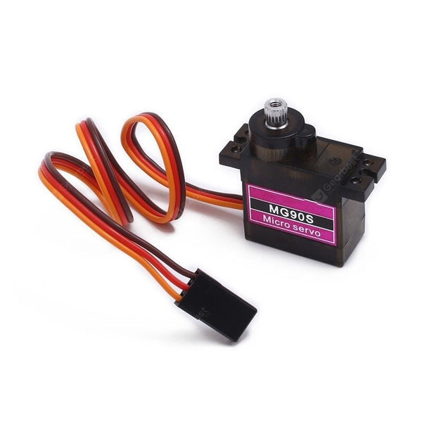 Mg90s 14G Servo Full Metal Gear For Rc Airplane Black Other Rc Parts & Accs