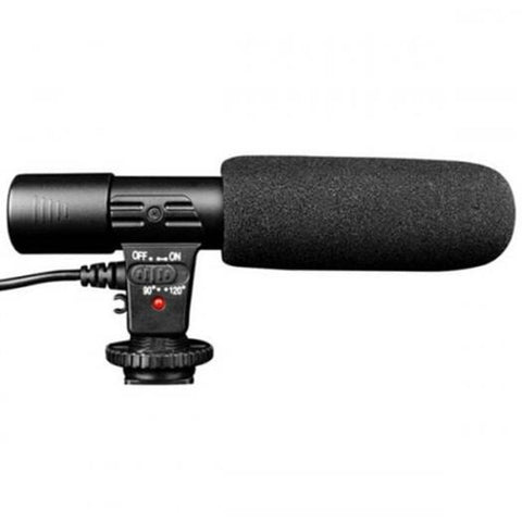 Mic 01 Professional Interview News Recording Microphone Black