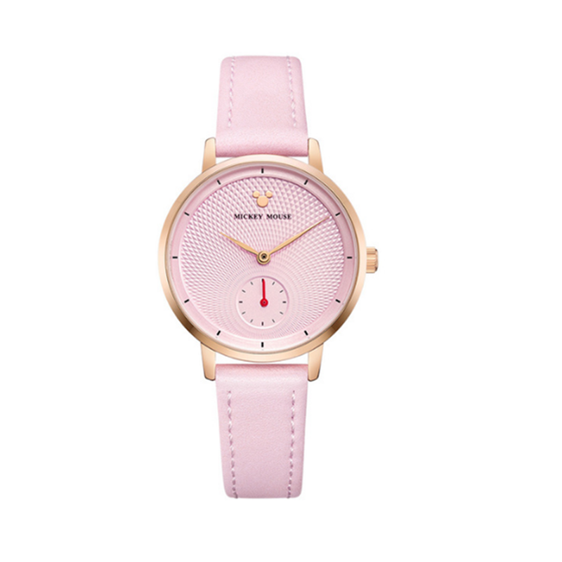 Trendy Quartz Mickey Mouse Shiny Waterproof Watch For Boys And Girls
