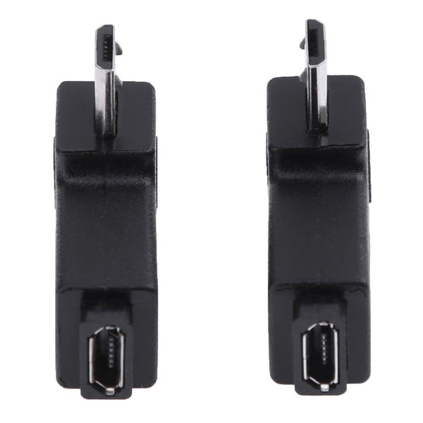 Micro Adapter Usb 90 Degree Female To Male Connector Leftright Angle Cables & Adapters