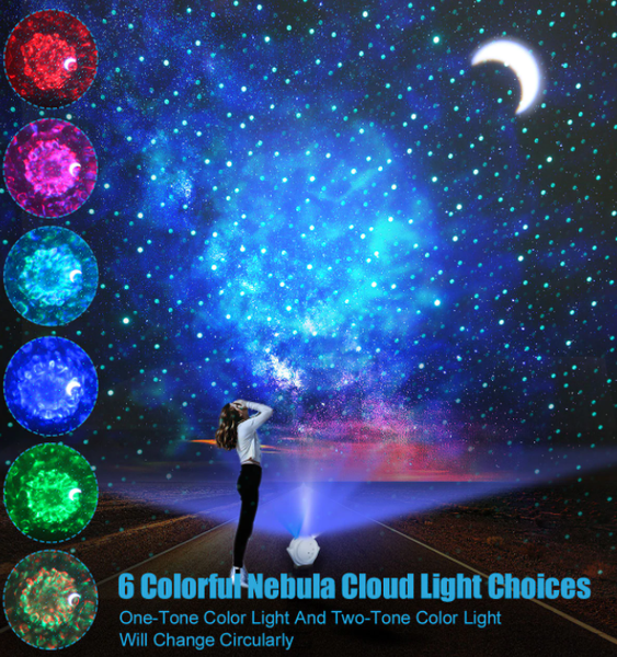 Starry Night Galaxy Projector Kids Light Projectors