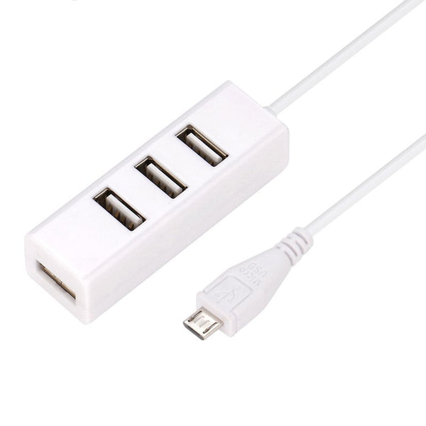 Micro Usb To 4 Port Hub For Raspberry Orange Pi Odroid Banana 2 Usb Cables Hubs & Adapters