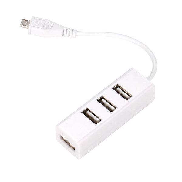 Micro Usb To 4 Port Hub For Raspberry Orange Pi Odroid Banana 2 Usb Cables Hubs & Adapters
