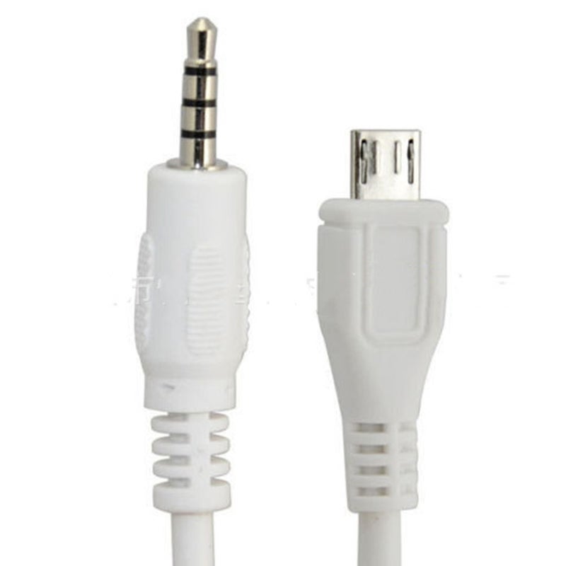 3.5Mm Stereo Plug Jack To Micro Usb Pin Male Adapter Convertor Cables & Adapters