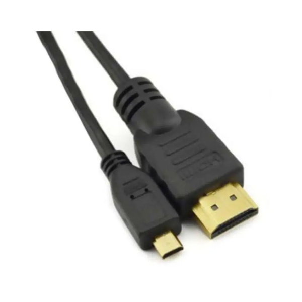 Micro Hdmi Cable For Gopro Hero3 / 4 Camera 1.5 Black