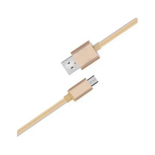 Micro Usb Cable And Charging Cables For Android Gold