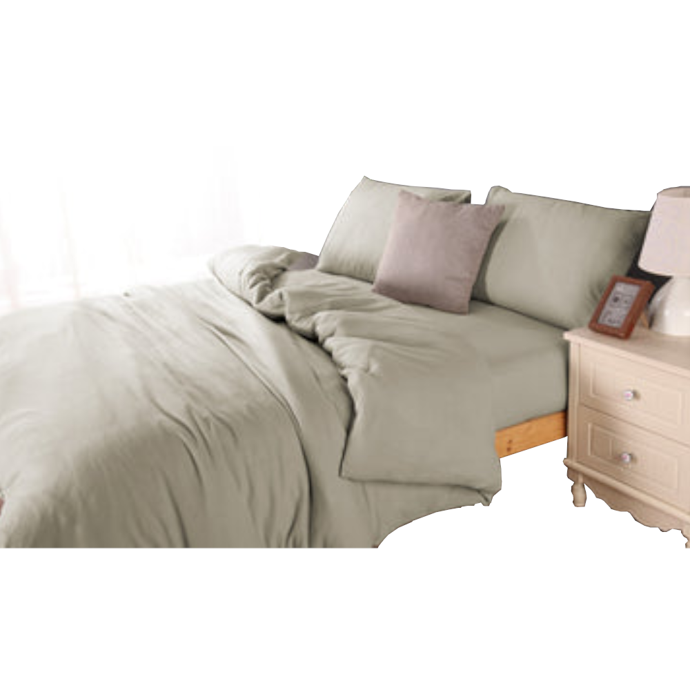 Microflannel Duvet Cover And Sheet Comb Set King Quilt Covers