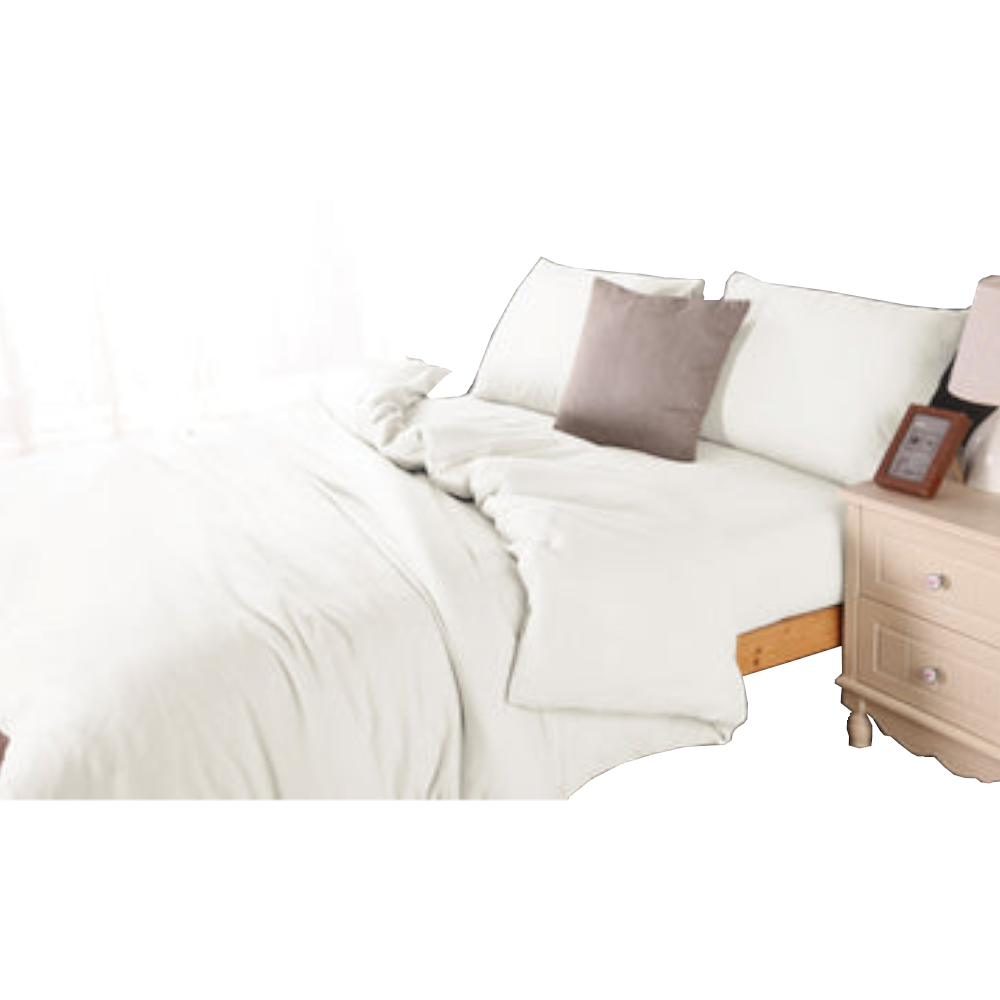 Microflannel Duvet Cover And Sheet Comb Set Queen Quilt Covers