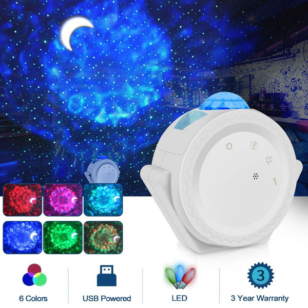 Starry Night Galaxy Projector Kids Light Projectors