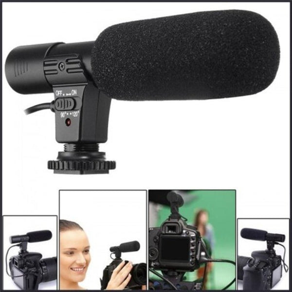 Microphone Digital Video Recording Interview High Fidelity Hd Mini Cell Phone Black Other Mobile Accessories