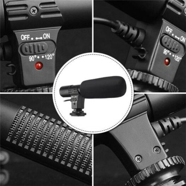 Microphone Digital Video Recording Interview High Fidelity Hd Mini Cell Phone Black Other Mobile Accessories