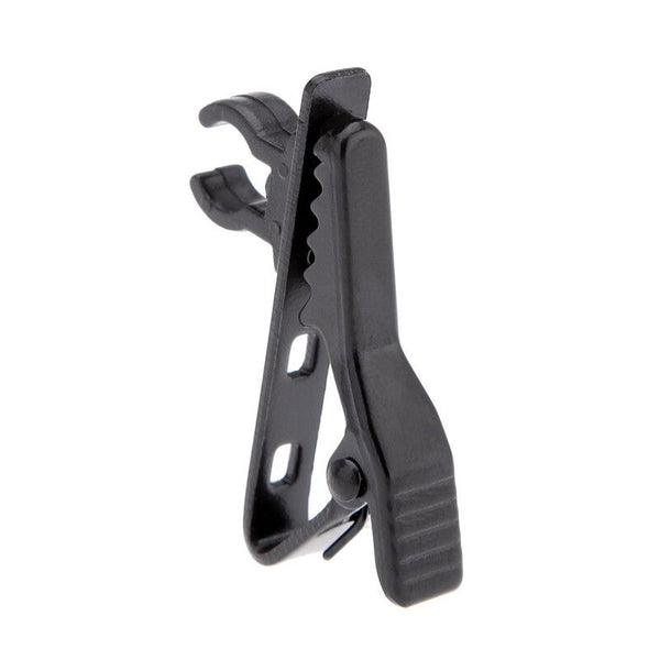 Microphone Lapel Tie Clip For Lavalier Microphones