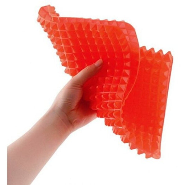 Microwave Creative Pyramid Silicone Baking Mat Nonstick Pan Pad Cooking Red Other Bakeware & Ovenware