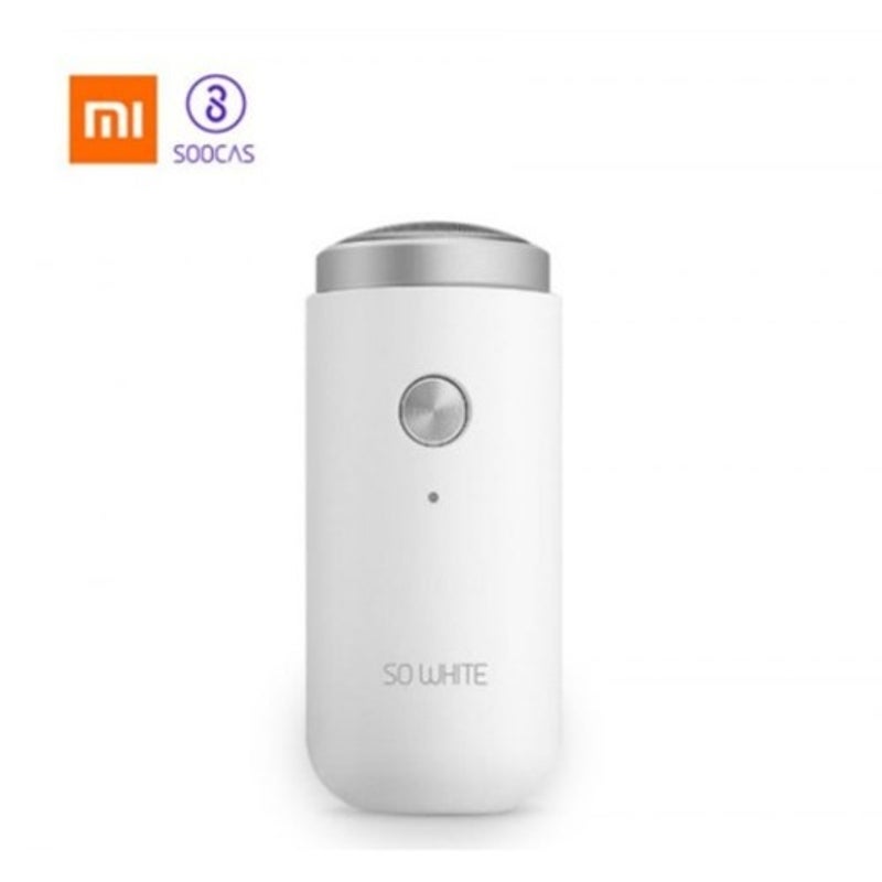 Mijia White Mini Electric Shaver Portable Mens Razor Dry Head Shaving Washable Beard Men's Shavers