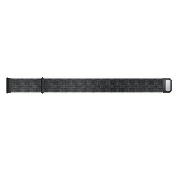 Milanese Loop Stainless Steel Watch Band Strap For Amazfit Stratos 2 / 2S Black Watch Bands