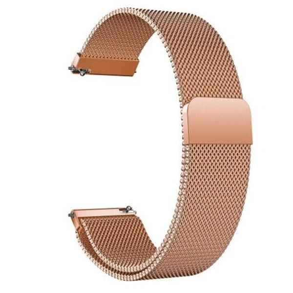 Milanese Loop Stainless Steel Watchband Strap For Amazfit Bip Youth Rose Gold Watch Bands