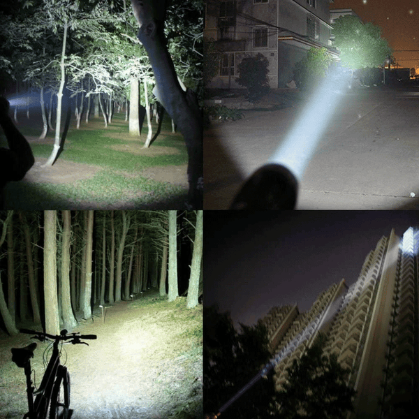 Led Ultra Bright Tactical Flashlight With Adjustable Focus