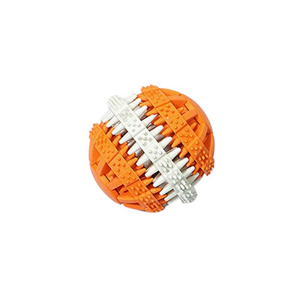Milk Fragrance Dog Molar Ball Doggy Brush Tooth Cleaning Orange Dog Toys