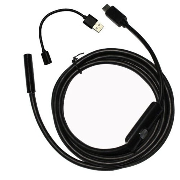 Mini 5.5Mm Len Android Pipeline Detection Mobile Phone Usb Endoscope Camera Jet Black 2M Other Electronics