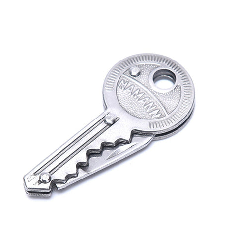 Mini Blade Fold Key Ring Portable Tool Outdoor Camp Knife Keychain Package Box Peeler Open Survive Kit Gadget Hike Pocket