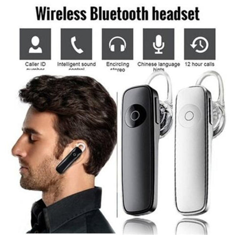 Mini Bluetooth Headset 4.1 Wireless In Ear Earphones White