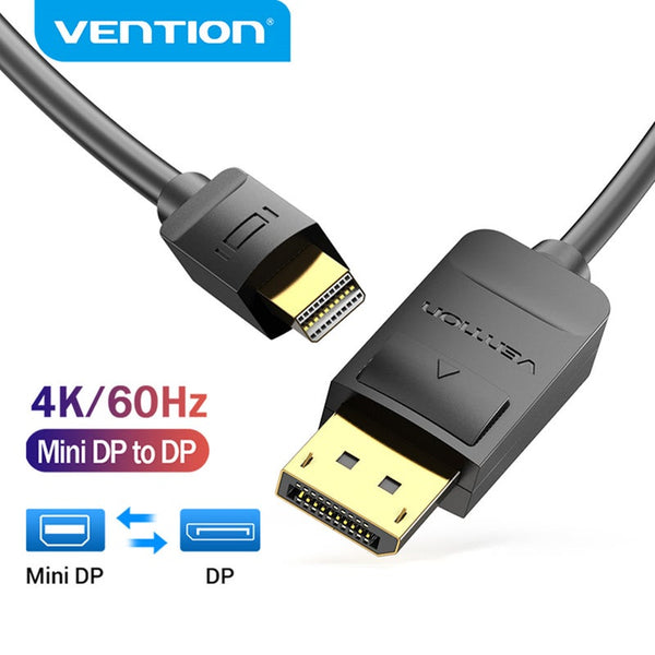 Mini Dp To Cable 4K Thunderbolt 2 Displayport Adapter For Macbook Pro Air Tv Pc Port Cord Monitor/Av Cables & Adapters