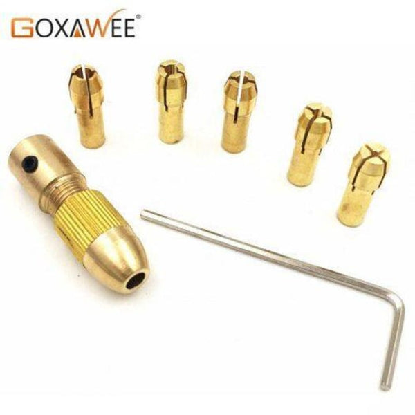 Mini Electric Drill Bit Brass Collet Micro Twist Chuck Tools Adapter Accessories Drill Chucks