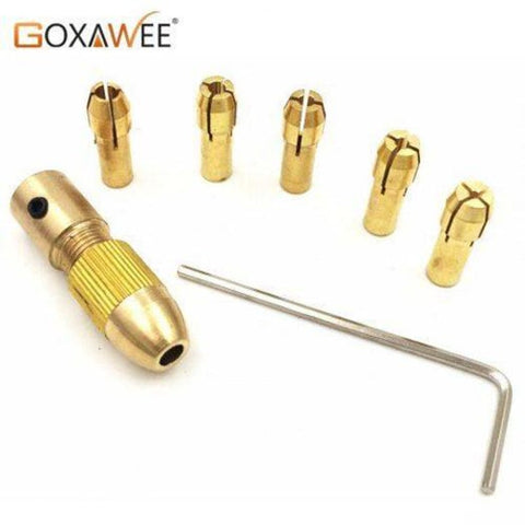 Mini Electric Drill Bit Brass Collet Micro Twist Chuck Tools Adapter Accessories