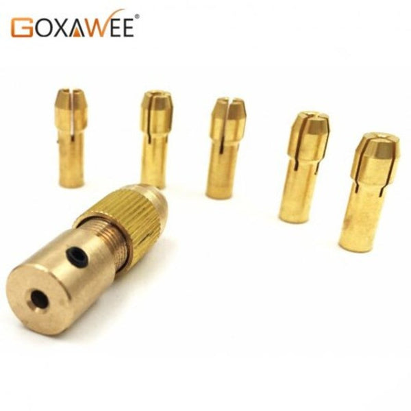 Mini Electric Drill Bit Brass Collet Micro Twist Chuck Tools Adapter Accessories Drill Chucks