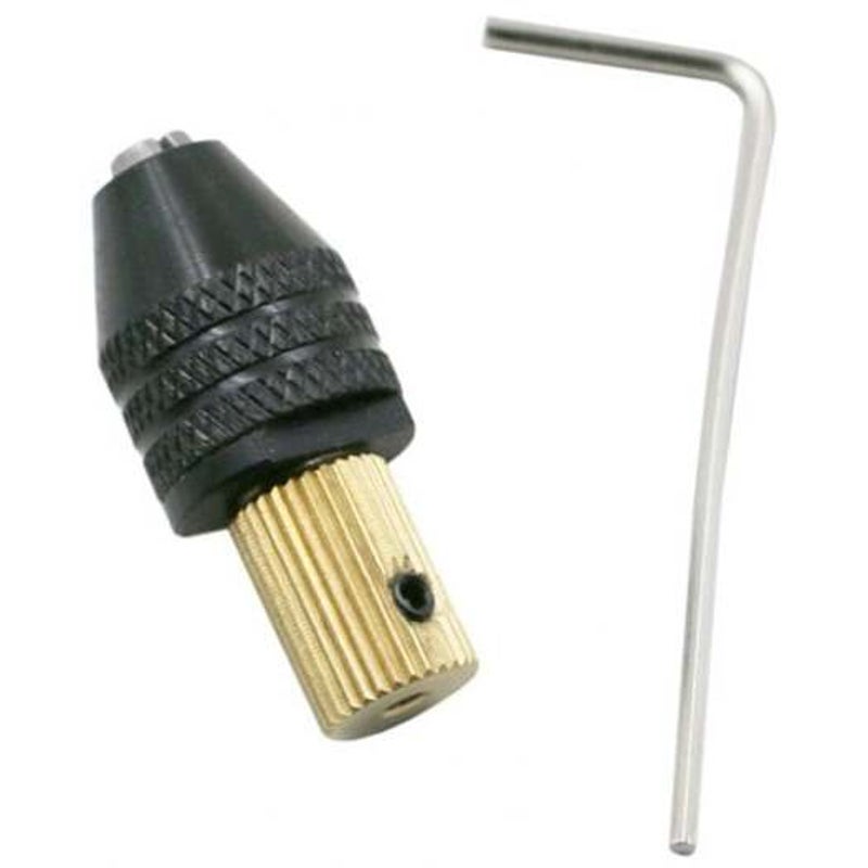 Mini Electric Drill Chuck 3Pcs Blonde 2.3Mm Drill Chucks