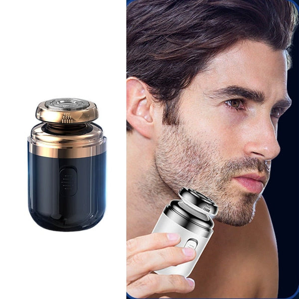Mini Electric Razor Shave Portable Shaver Pocket Size Outdoor Smart Battery Tool Beard For Men