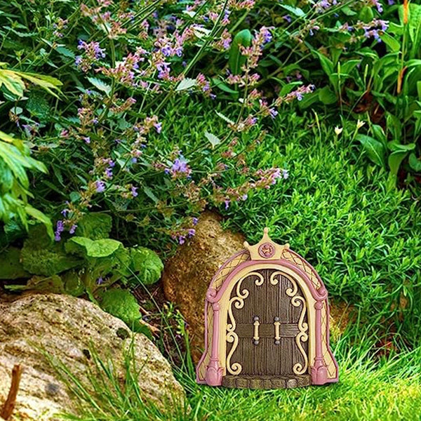 Mini Fairy Garden Door Outdoor Decor Accessories